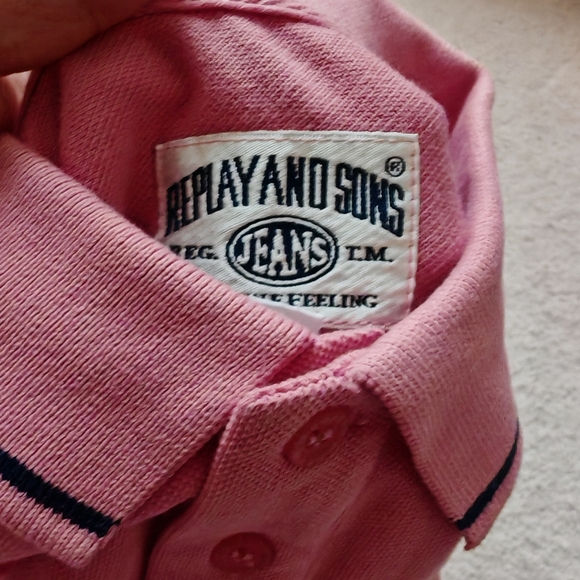 2/25 Replay and Sons Polo Shirt - Picture 8 of 15